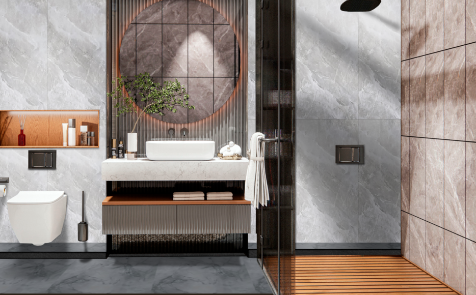 5 Rekomendasi Keramik Dinding Kamar Mandi Modern untuk Hunian Anda